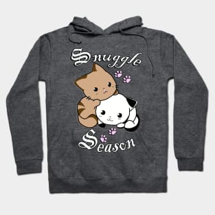 Cute Cat Cubs Adorable Kittens & Quote Winter Babies Snuggle Season Gift Hoodie